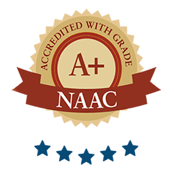 Accredited in A+ grade by National Assessment and Accreditation Council